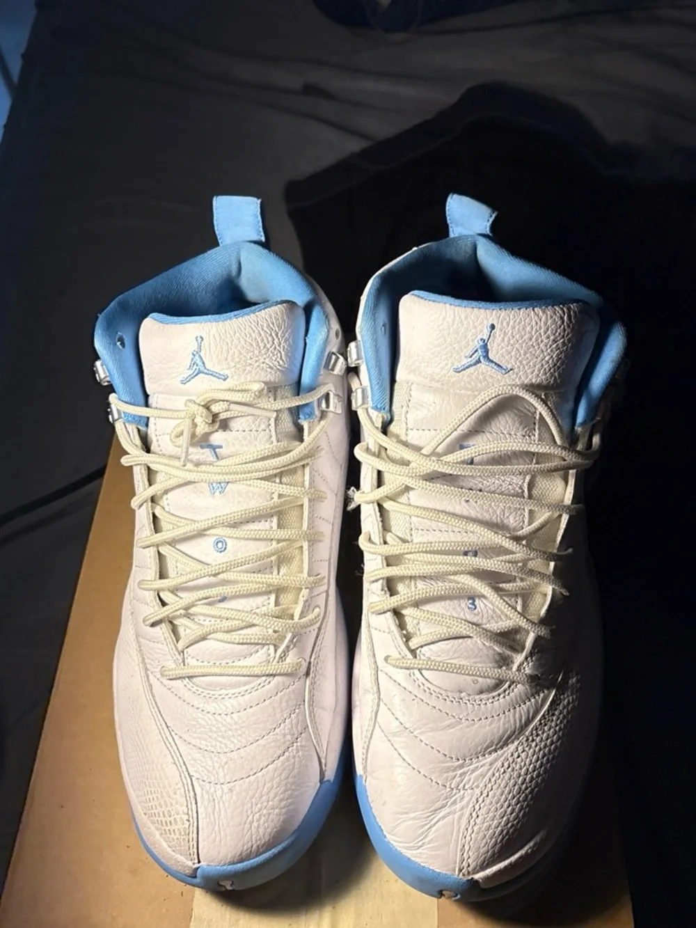 Jordan leather upper